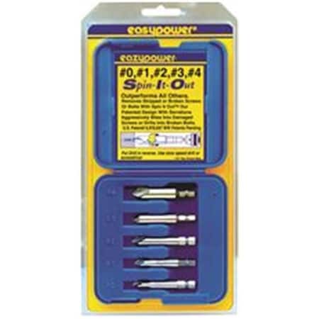 Eazypower Eazypower 2479551 No.0-4 Spin It Out Screw Remover 2479551